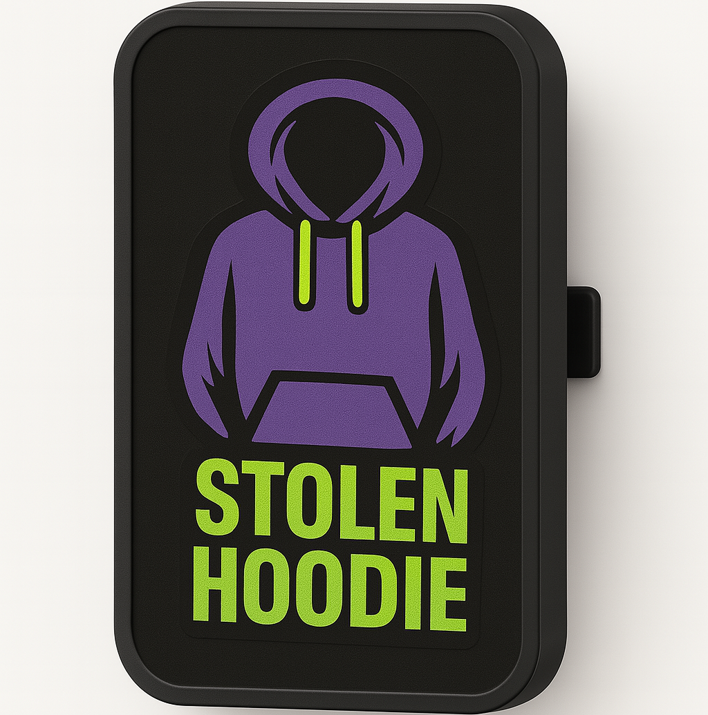 Stolen Hoodie Clip On