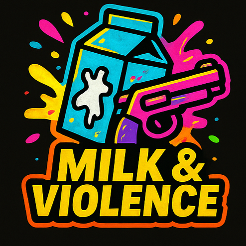 Milk & Violence Hang Tag
