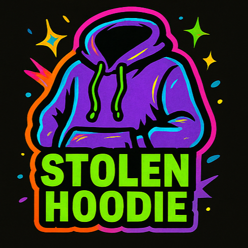 Stolen Hoodie Hang Tag